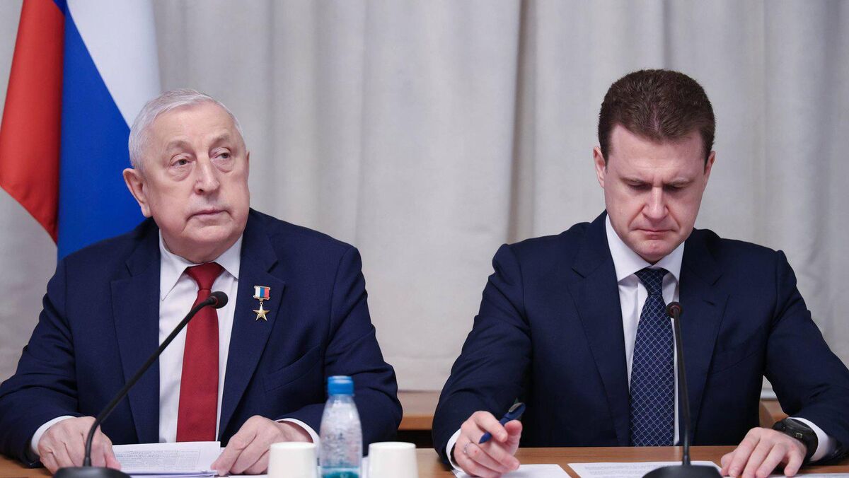 Алексей Чекунков на парламентских слушаниях в Госдуме