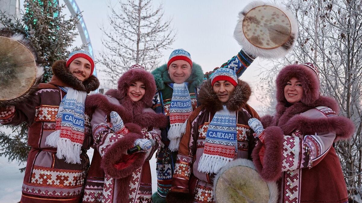 Участники молодёжного форума Российский Север