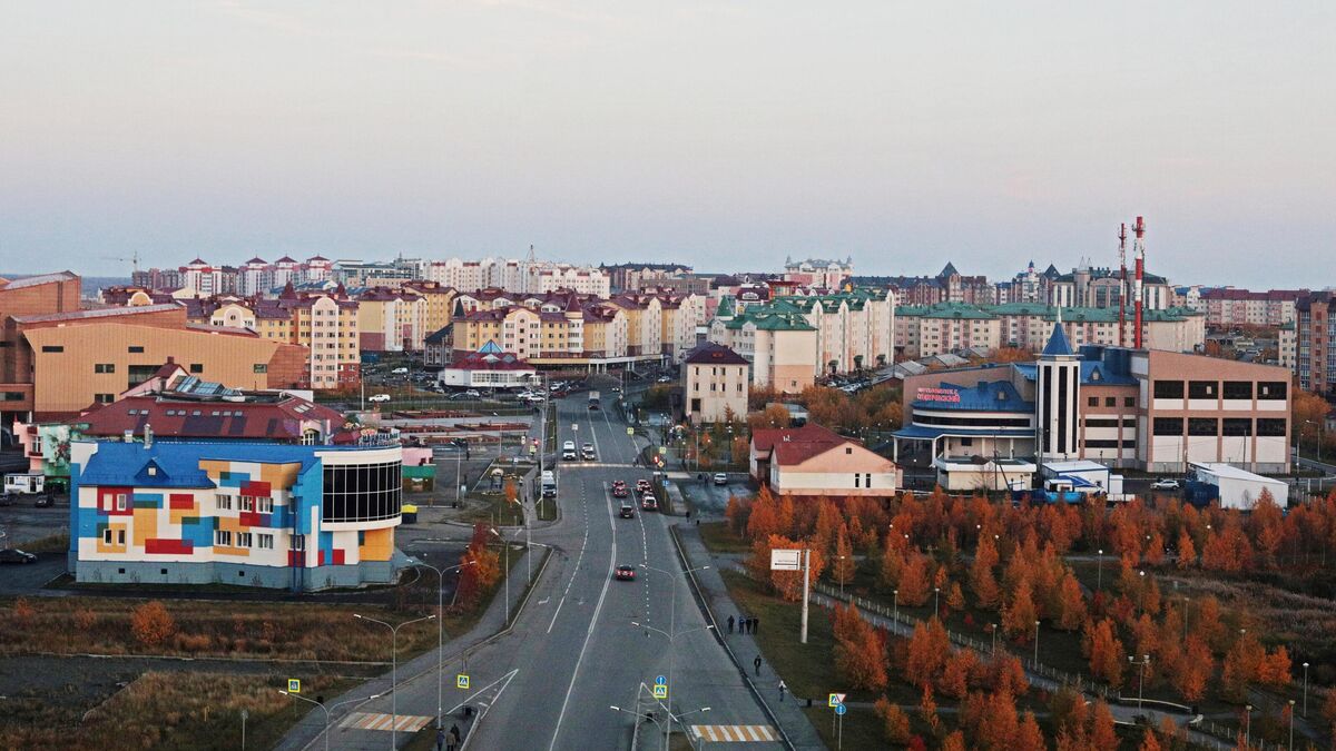 Вид на Салехард 