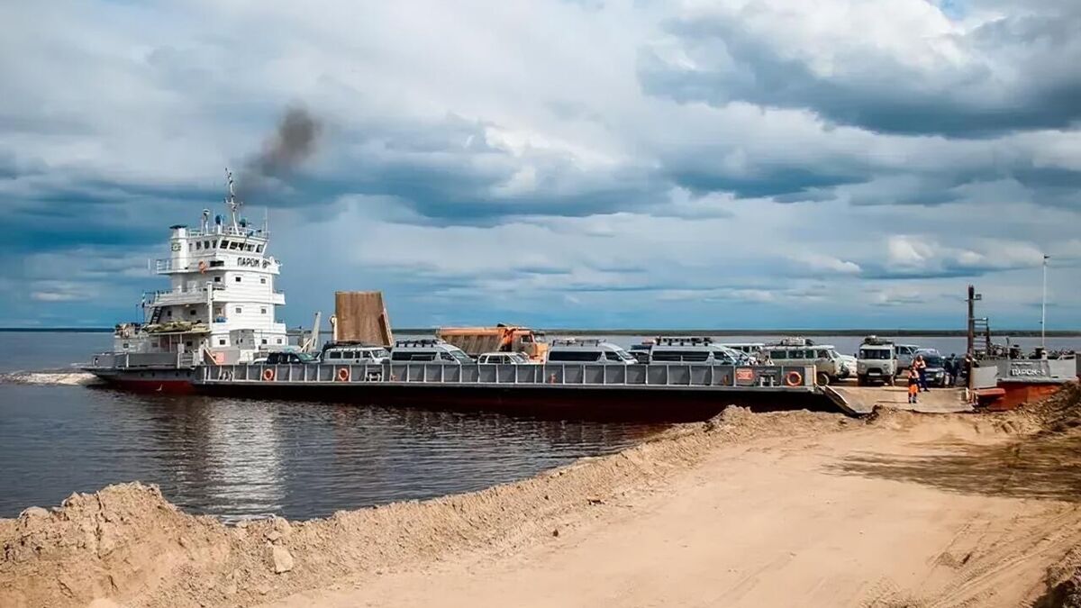 Паромная переправа Якутск – Нижний Бестях