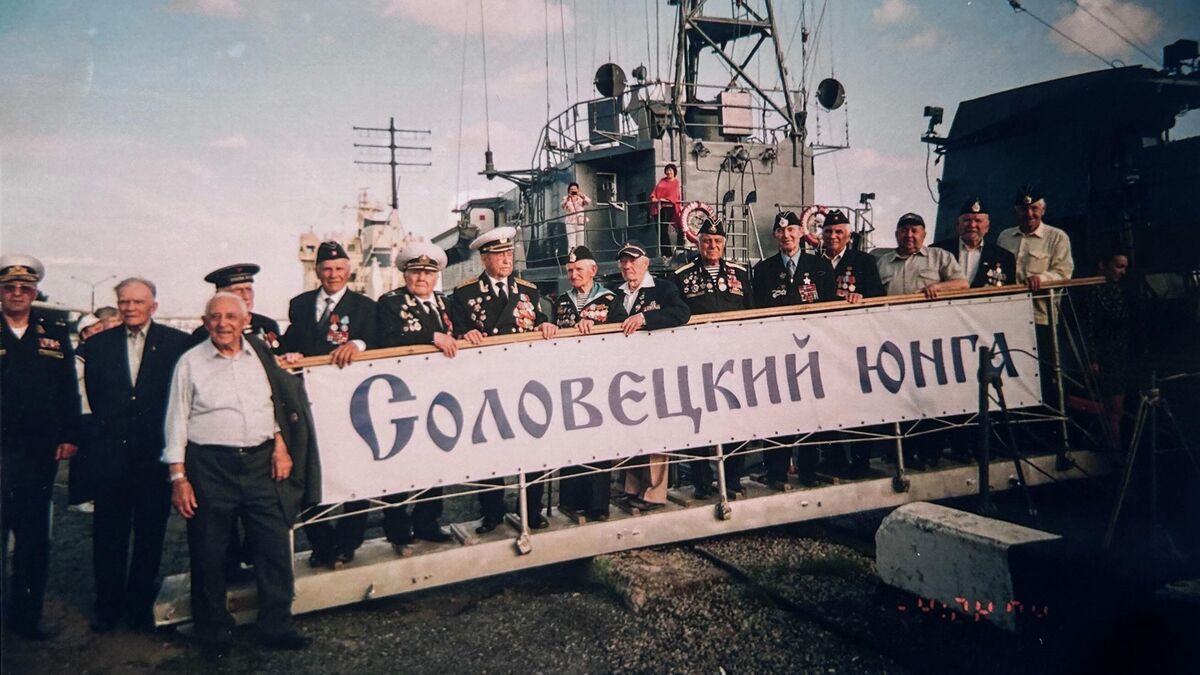 Встреча выпускников 1951 года Соловецкой школы юнг