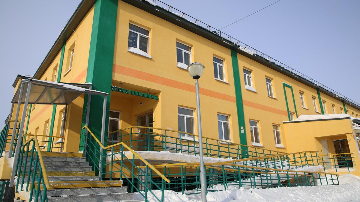 Детская поликлиника ГБУЗ ЯНАО Тазовская ЦРБ в посёлке Тазовском 