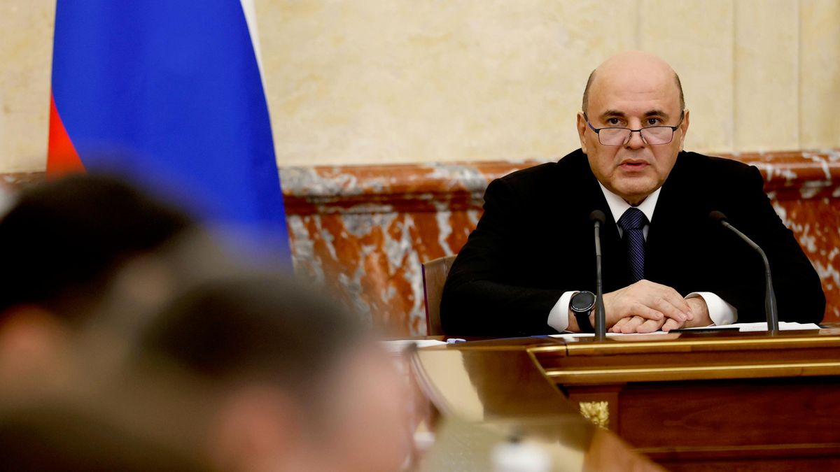 Председатель правительства РФ Михаил Мишустин проводит заседание кабинета министров РФ