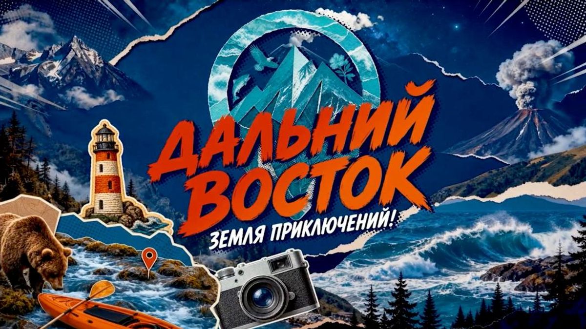 Заставка телевизионной программы Дальний Восток. Земля приключений!