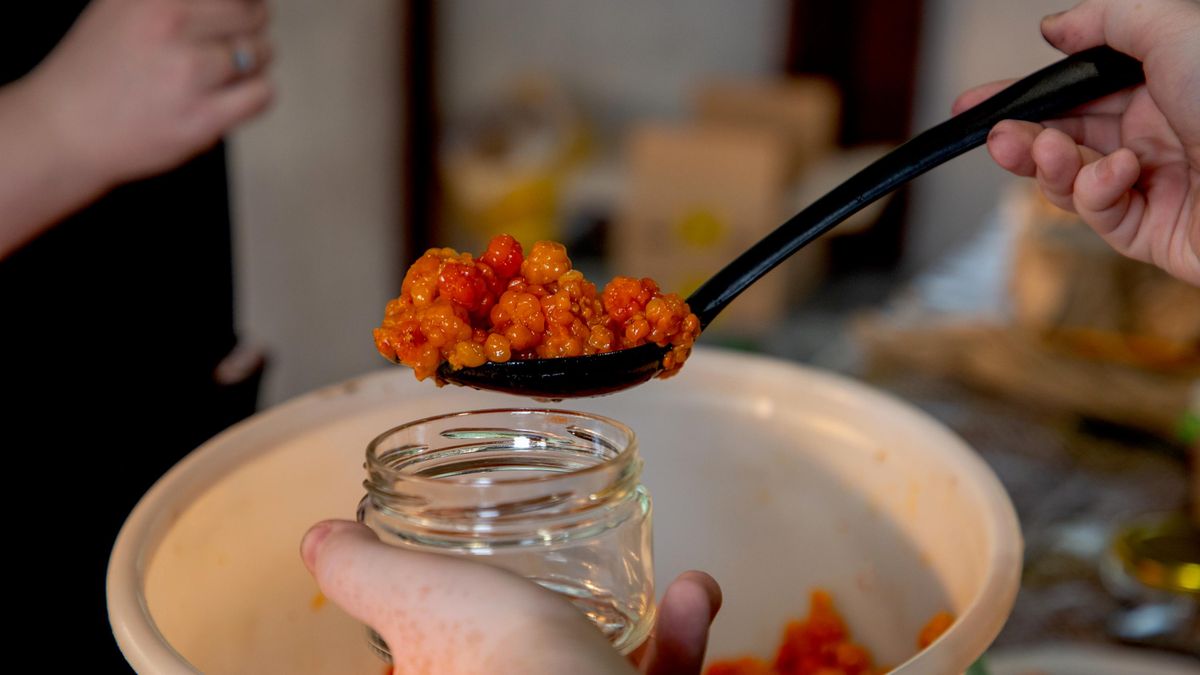 Морошка в качестве сувенира