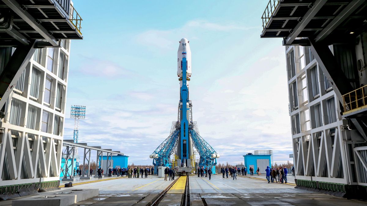 Стартовая площадка космодрома Восточный