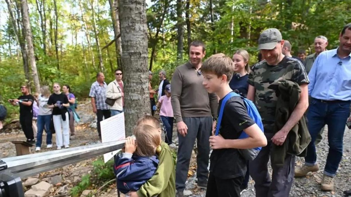 На туристической тропе Легенды Хехцира в Хабаровском крае