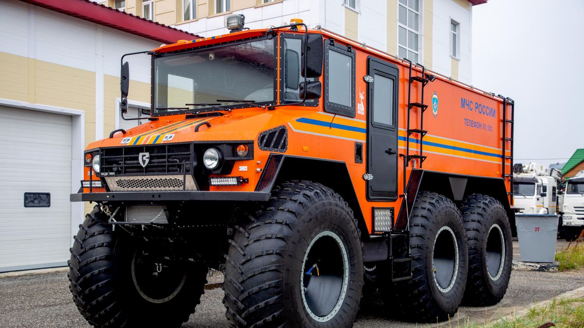 Специальная техника в Ненецком АКАСЦ МЧС России