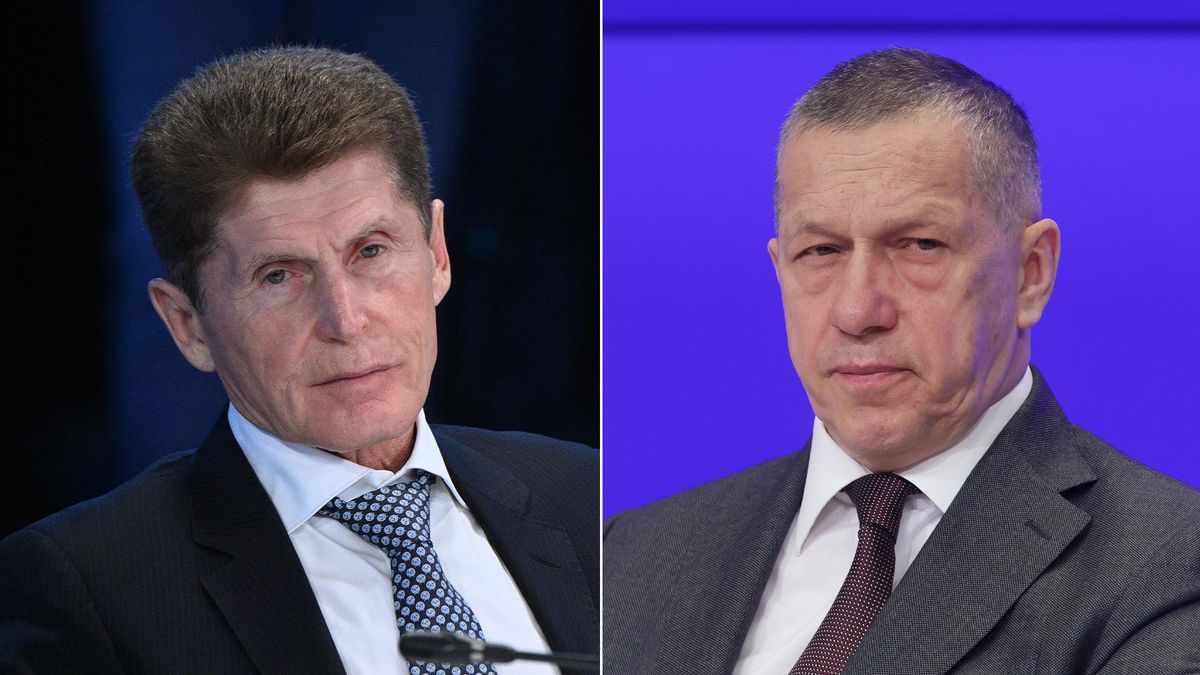 Вице-премьер – полномочный представитель Президента РФ в ДФО Олег Кожемяко и помощник Президента РФ Юрий Трутнев
